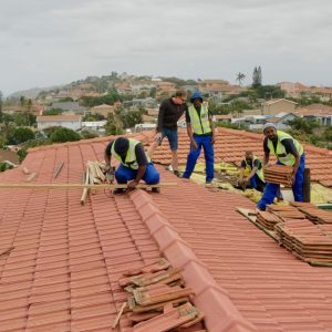 Tiled roof repair BLOCK